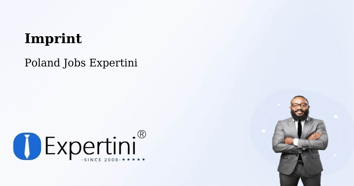 Imprint – Bukowsko - Poland Jobs Expertini