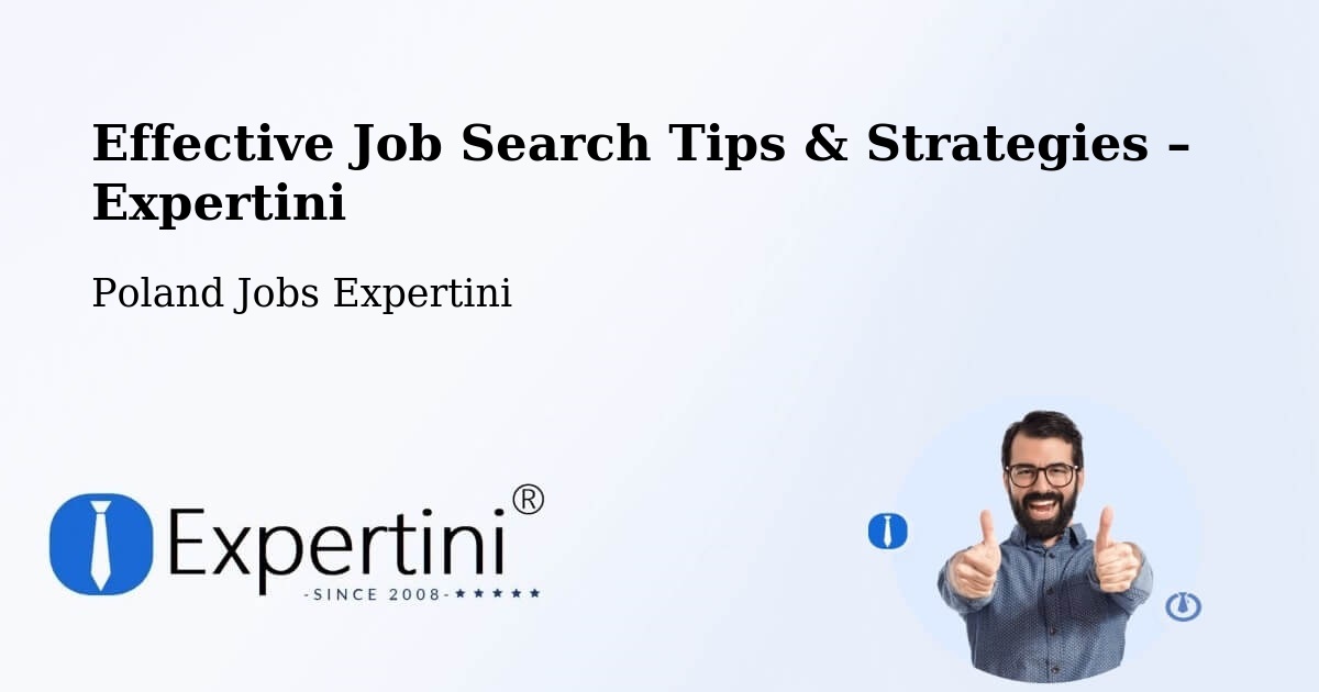 Job Search Tips & Strategies for Job Seekers – Bukowsko - Bukowsko, Poland Jobs Expertini