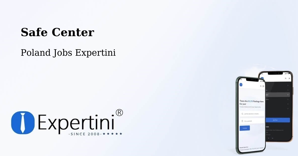 Safety Center – Bukowsko - Poland Jobs Expertini